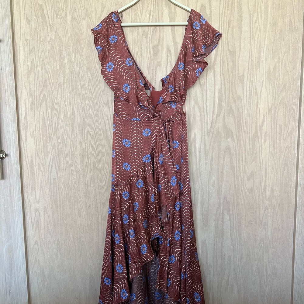 Anthropologie wrap dress M